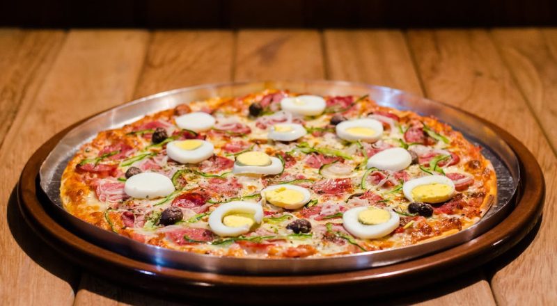 Receita de Pizza Simples